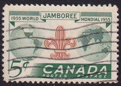 32834 ..... ESCOTISMO - CANADÁ - JAMBOREE MUNDIAL 1955