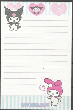 331 PAPEL DE CARTA - KUROMI NANISHITE SANRIO 2005