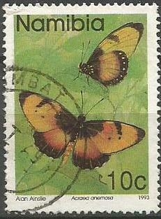 33780 NAMIBIA - BORBOLETA 1993