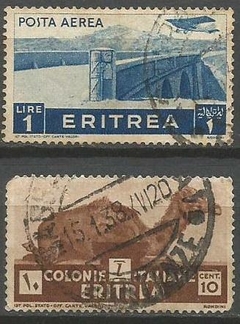 34108 ...... ERITREA - LOTE COM 2 SELOS