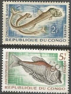 34329... CONGO - LOTE PEIXES