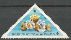 34398 MALDIVAS - FLOR - TRIANGULAR