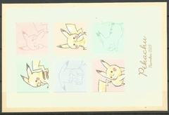 348 PAPEL DE CARTA - CONJ. POKEMON - PICACHU 2F 1 ENVELOPE na internet