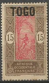 34823 DAHOMEY - SOBRECARGA TOGO