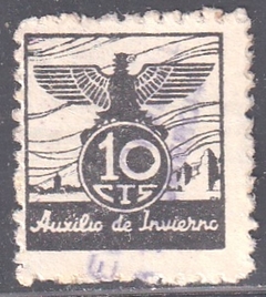 35042 ....... ESPANHA - AUXILIO DE INVERNO - 10 CTS - USADO