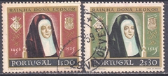 35061 ..... PORTUGAL - RAINHA DONA LEONOR - 1959 - USADO