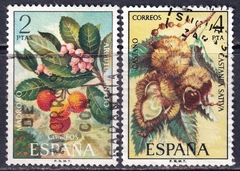 35215 .... ESPANHA - FLORES E FRUTAS - SERIE