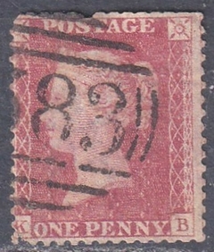 35428 .... INGLATERRA - RAINHA VICTORIA - PENNY ROUGE - 1 PENNY - USADO