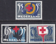 35730 ....... HOLANDA - CRUZ VERMELHA - 1987 - SERIE MINT