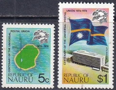 35810 .... NAURU - ENTENÁRIO DA U P U - 1974 - SERIE MINT