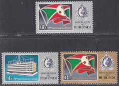 35885 ...... BURUNDI - 50 ANOS DA I N T ER P O L - SERIE