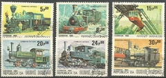 36673 GUINE BISSAU - LOCOMOTIVAS 1984