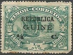 36974 TIMOR - SOBRECARGA REPUBLICA GUINE