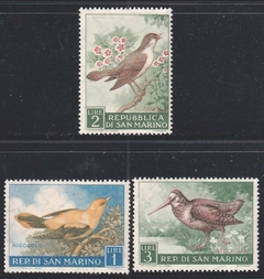 37177 ...... SAN MARINO - AVES - SERIE MINT