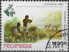 38277 MOÇAMBIQUE - CAÇADOR 1981