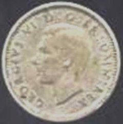 P4045 .... INGLATERRA - 3 PENCE 1938