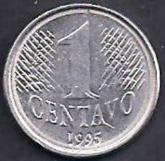 V439 ..... REPÚBLICA - 0,01 CENTAVO de REAL 1995 - ( INOX ) - comprar online