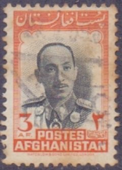 15707 AFGANISTAN - REI MOAHMED ZAHIR SHAH - 3 AF. - 1951