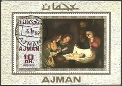 17825 AJMAN - NASCIMENTO DE JESUS - 10 DH. - BLOCO USADO