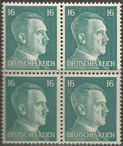 3395 ...... ALEMANHA REICH - HITLER - 16 Pf. - DA SERIE REGULAR