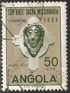 25277 ANGOLA - EXPOSIÇÃO DE ARTE SACRA MISSIONÁRIA - 50 CTS