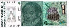 11432 ARGENTINA - 1 AUSTRAL 1987