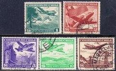 23861 ...... CHILE - LOTE DE AVIÃO - USADOS