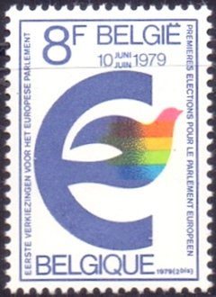 25511 BÉLGICA - PARLAMENTO EUROPEU - 8 FR. - 1979 - MINT