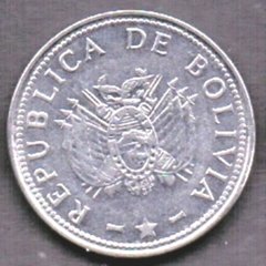 M2689 BOLÍVIA - 50 CENTAVOS 2008 - INOX - comprar online