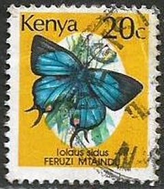 18033 ......... KENYA - BORBOLETA - 20 c - USADO