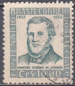 C0280 ..... TELÉGRAFO - EUSÉBIO DE QUEIRÓS - Cr$ 10,00 - 1952