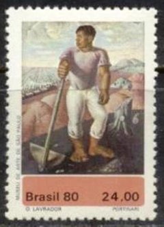 C1142 MUSEU DE ARTE DO BRASIL - CÂNDIDO PORTINARI, O LAVRADOR - 24,00 - 1980