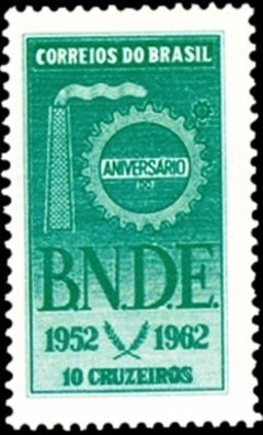 C0481 B.N.D.E. - BANCO NACIONAL DO DESENVOLVIMENTO - 10,00 - 1962