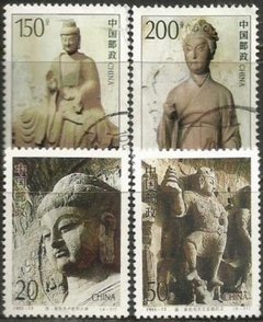 15610 ...... CHINA - ESCULTURAS CHINESAS - 1993 - SERIE USADA