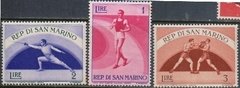 23625 .... SAN MARINO - ESPORTES OLÍMPICOS - SERIE NOVA COM CHARNEIRA