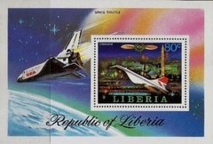 15644 LIBÉRIA - SPACE SHUTTLE - BLOCO NOVO - comprar online