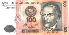 11473 PERU - 100 INTIS 1987 - RAMON CASTILLA