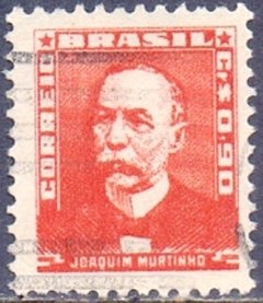 R497 VULTOS CELEBRES DA HISTÓRIA DO BRASIL - JOAQUIM MURTINHO - Cr$ 0,90 - SALMÃO - 1954