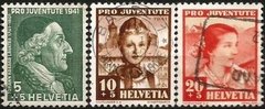 21004 SUÍÇA - PRÓ JUVENTUDE 1941 - USADO