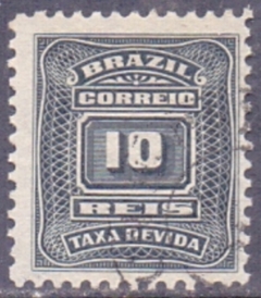 X27 ..... TAXADEVIDA - ABN NOVO MODELO - 1 0 REIS - 1906