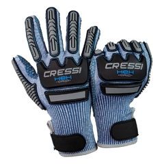 Luva Cressi Hex Grip Azul - comprar online