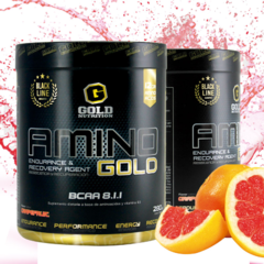 Amino Gold 8.1.1 20 Servicios Gold Nutrition Black Line Mayor Recuperación - comprar online