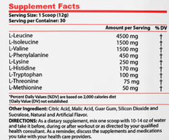 Bcaa + Eaa (amino K) Kn Nutrition 20 Serv Importado Original - comprar online