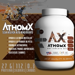 Soy Protein Athomx 90% 1 kg Proteína De Soja Isolada Veganos en internet
