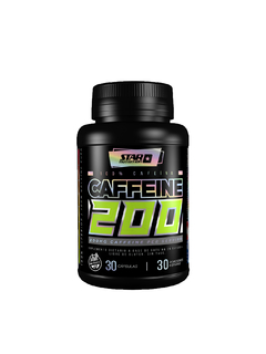 Cafeina Caffeine 200mg Star Nutrition 30 Caps Sin Tacc