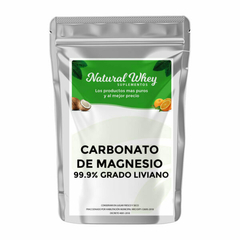 Carbonato De Magnesio Liviano 1 Kg Pureza 99.9% Natural Whey
