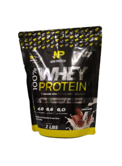 100% Whey Protein 1 Kg New Protein Con Colágeno Hidrolizado