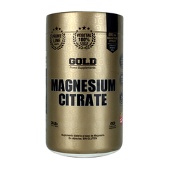 Citrato De Magnesio 60 Vegetal Caps Gold Nutrition Sin Tacc