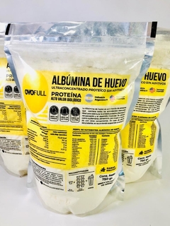 Albumina De Huevo Hidrolizada 750 Gr Ovofull Materia Prima Pura