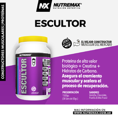 Escultor Nutremax Constructor Muscular Proteína Mas Completa - comprar online